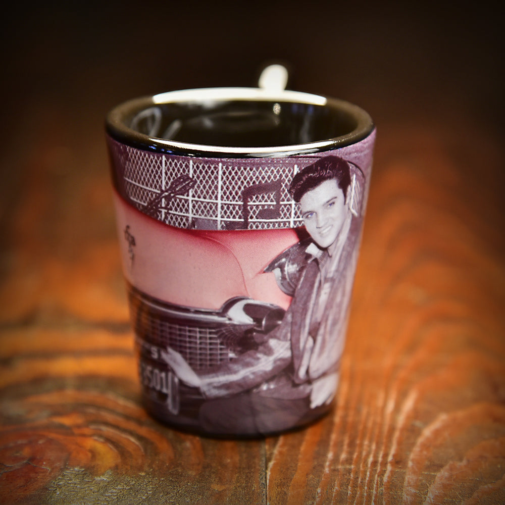 Elvis with Car Mug