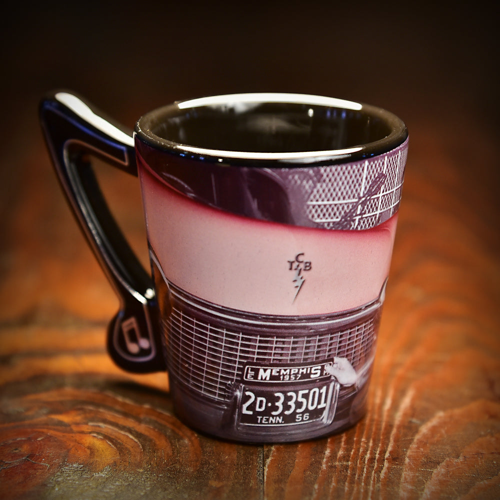 Elvis with Car Mug