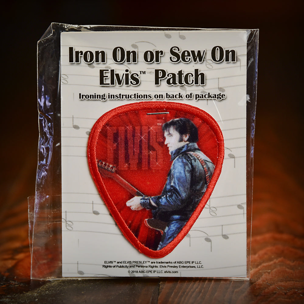 Elvis '68 Iron on Patch