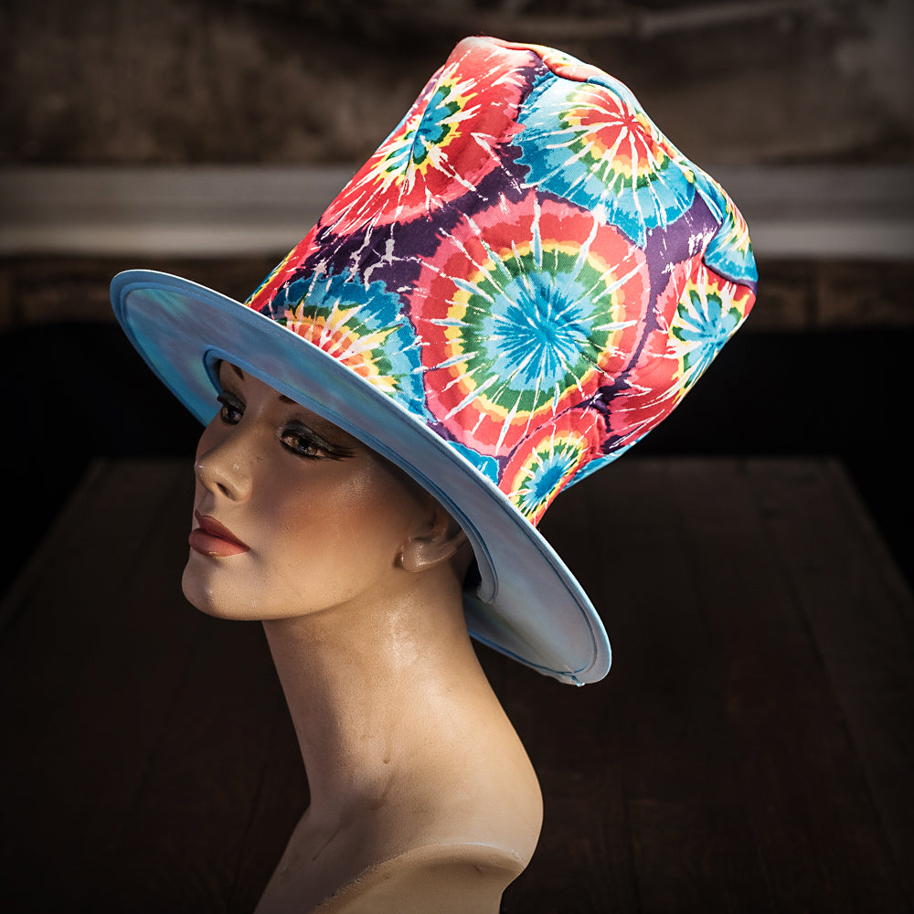 Tall Tie Dye Hat