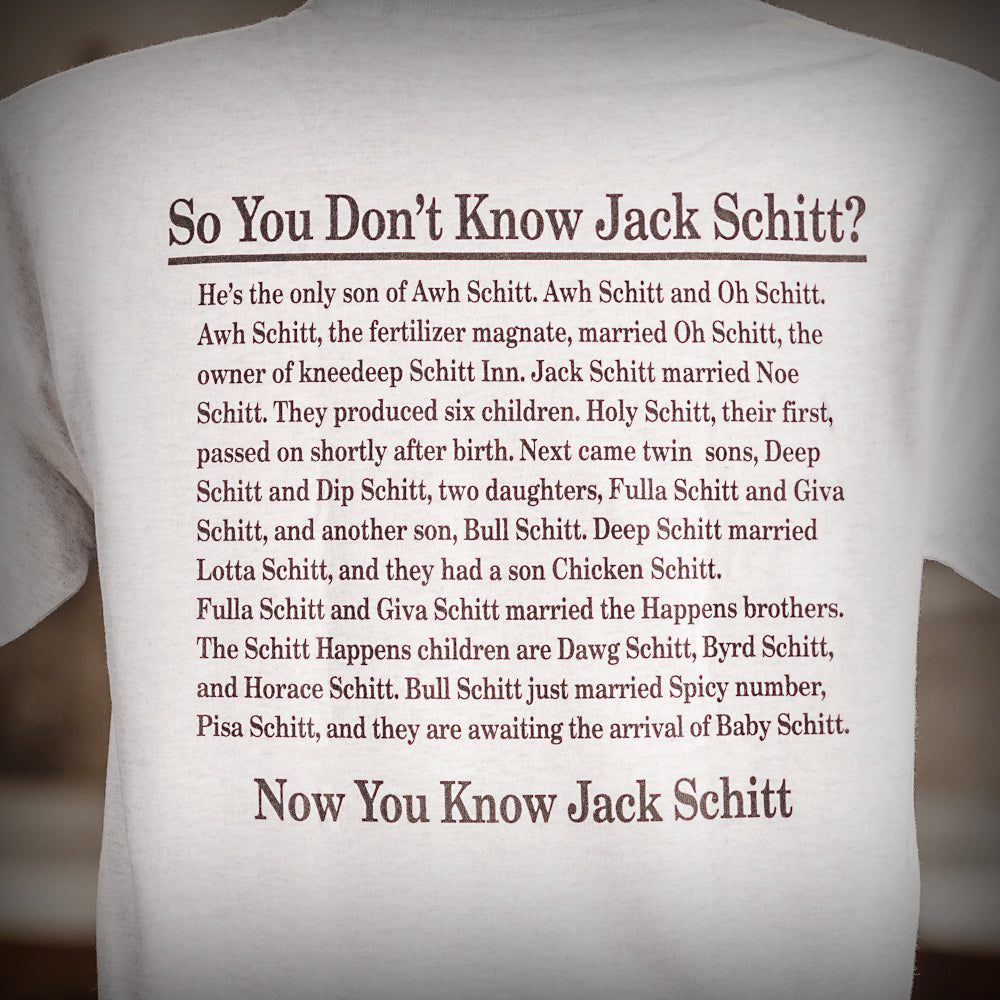 I know Jack…Tee