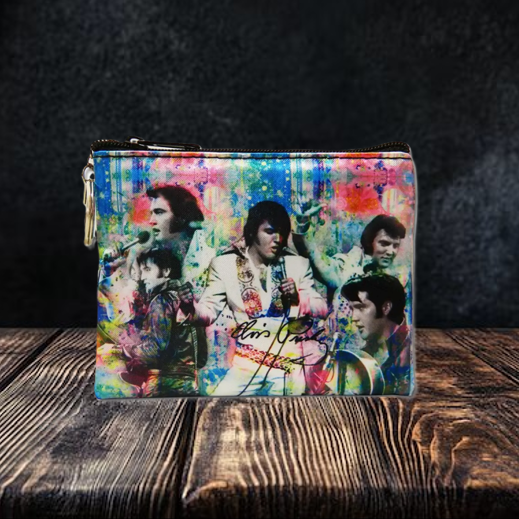 Elvis Coin Purse Collage
