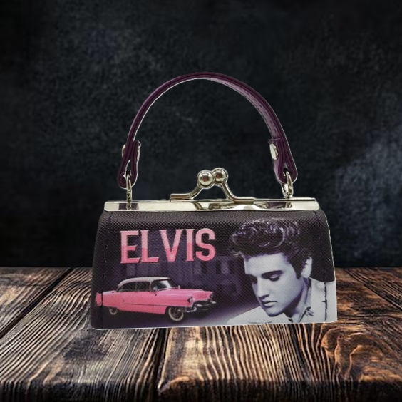 Elvis Mini Purse Pink Caddy