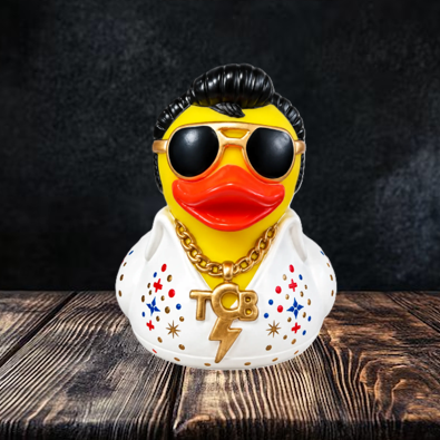 Elvis Duck White Jumpsuit
