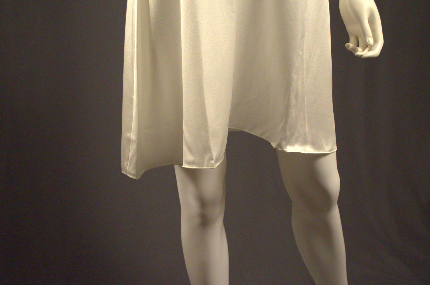 Short Empire Waist Gown Ivory