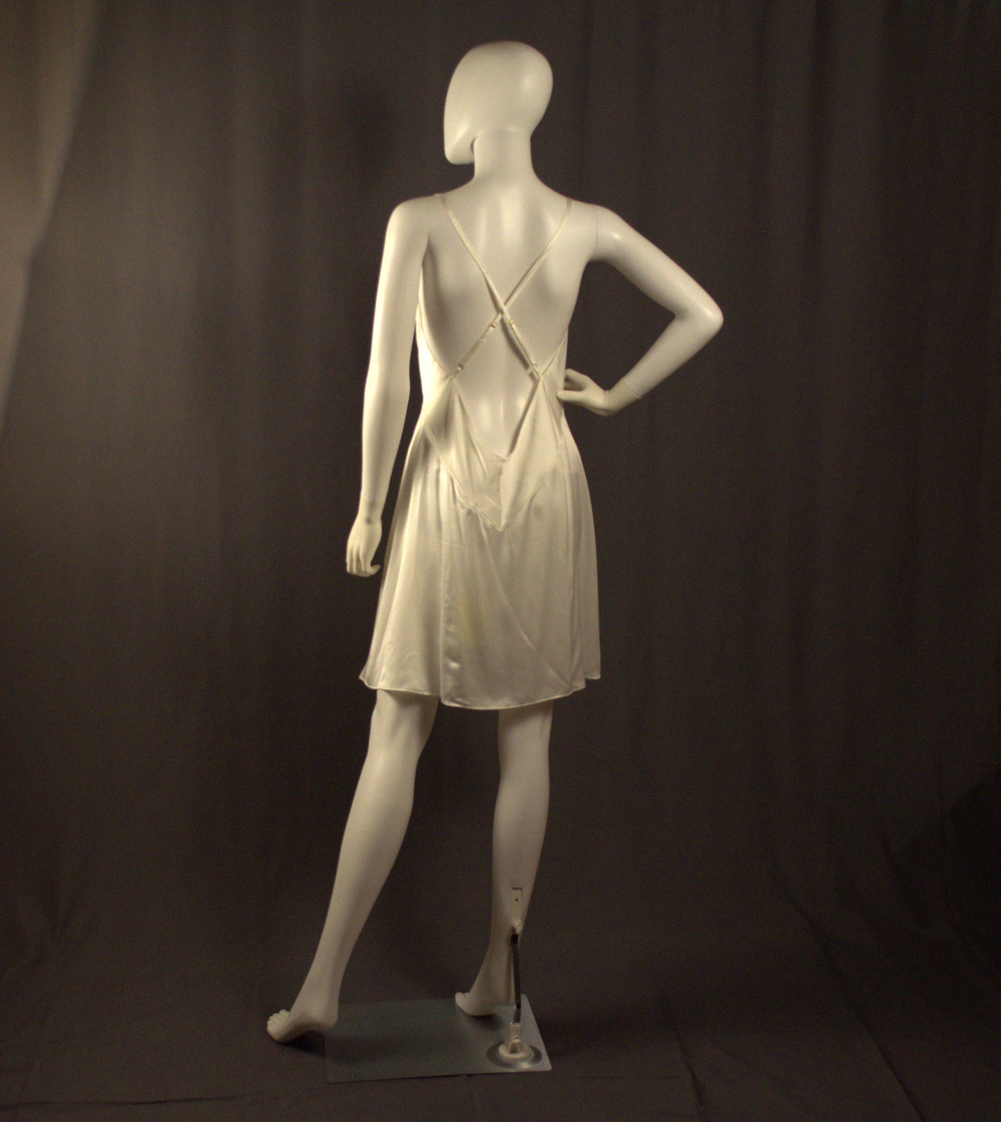 Short Empire Waist Gown Ivory