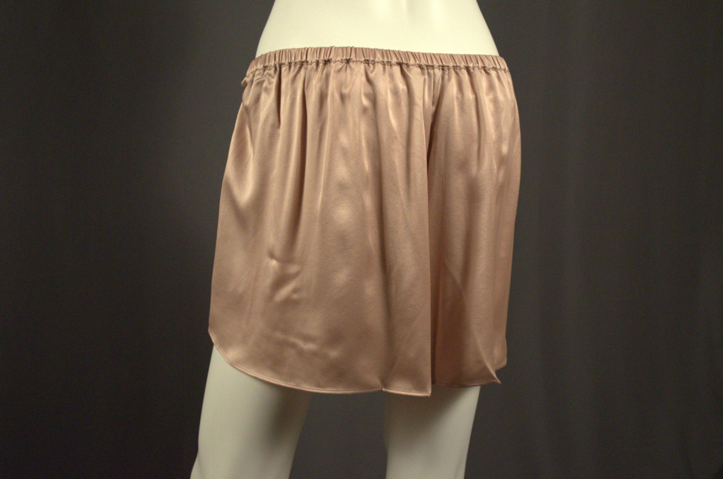 Silk Shorts Dusty Rose