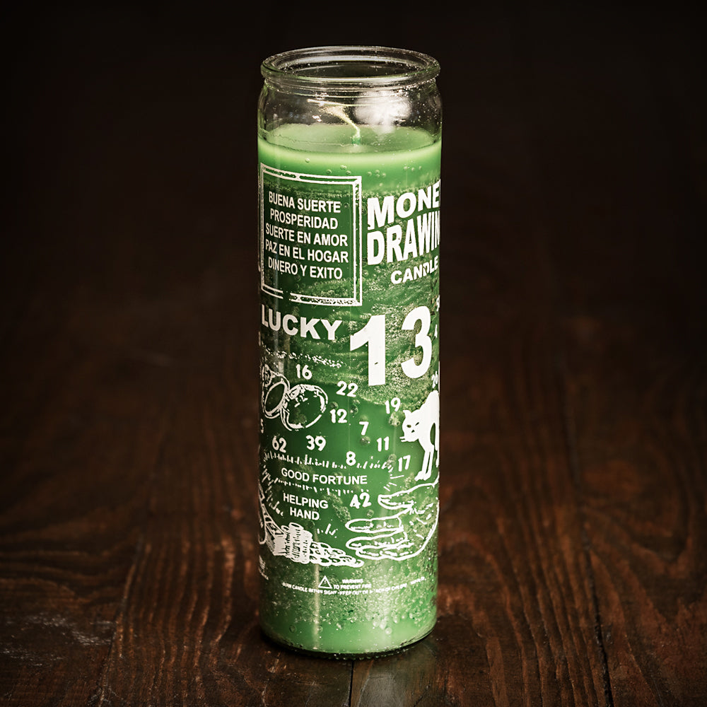 7-Day Screened Candle, Money Drawing
