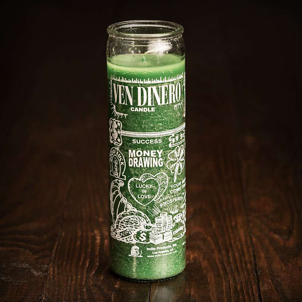 7-Day Screened Candle, Money Drawing