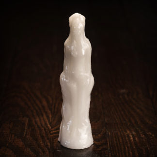 Female Image Candle, White