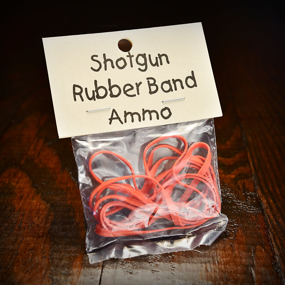Rubber Band Double Barrel Shotgun Ammo
