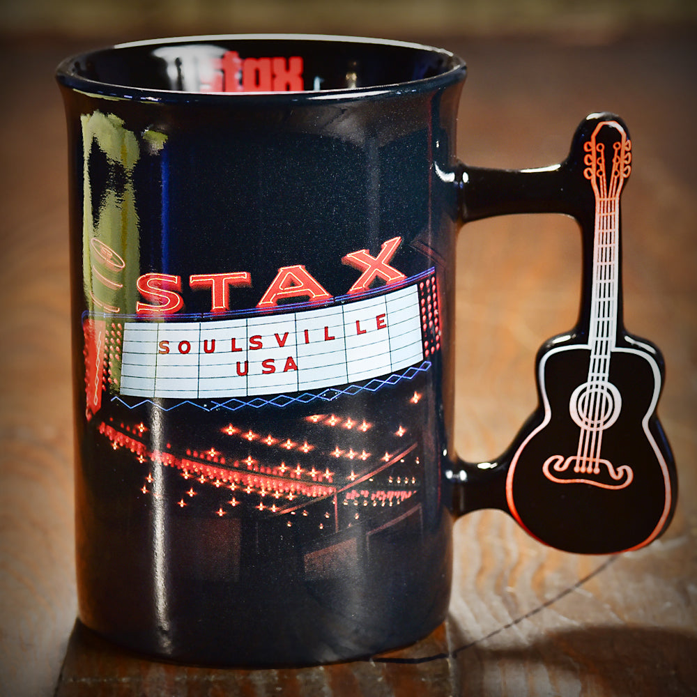 Stax Guitar Handle Mug
