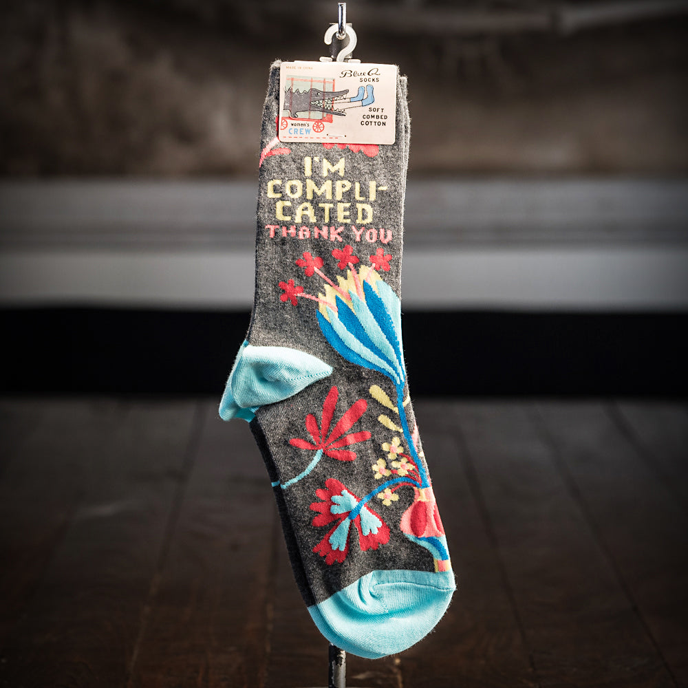 Blue Q Novelty Socks -- I'm Complicated
