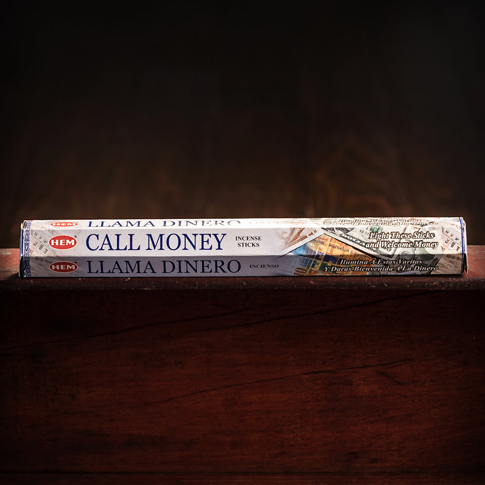 20g Hex Pack Incense, Call Money aschwab