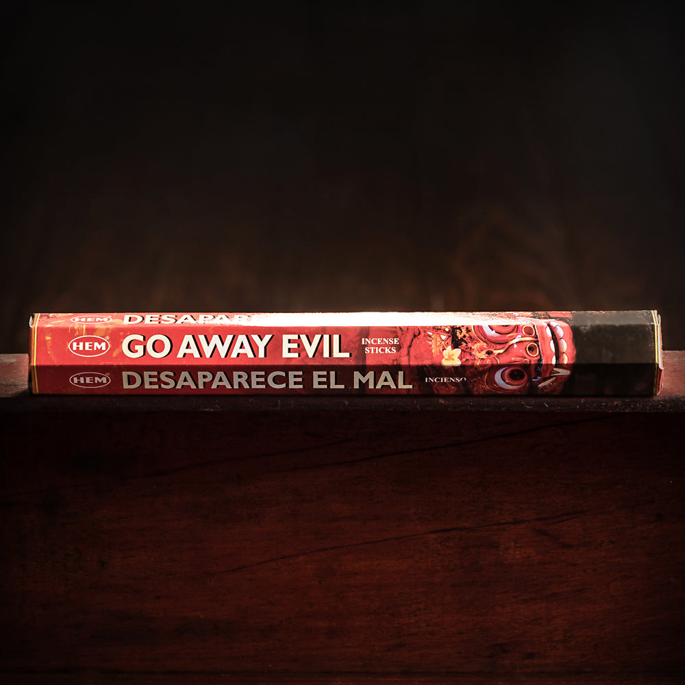 20g Hex Pack Incense, Go Away Evil!