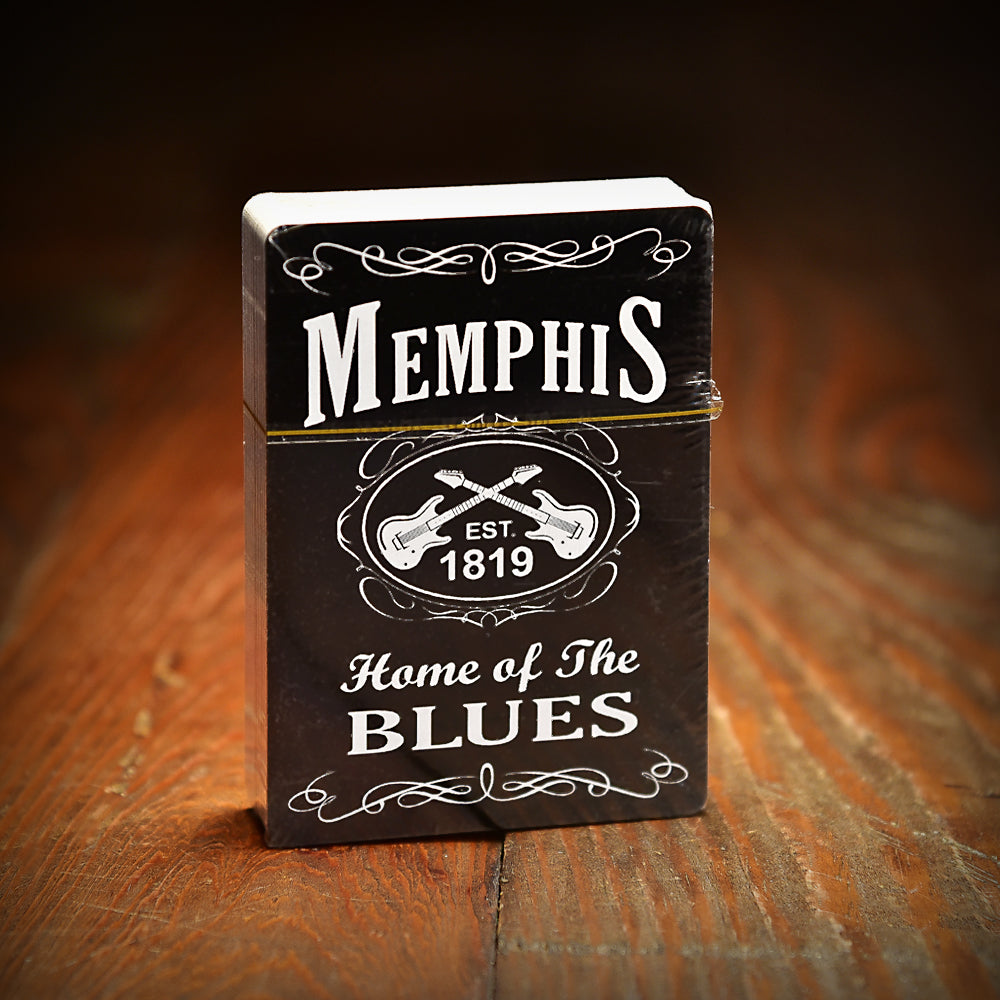Memphis Black & White Playing Cards
