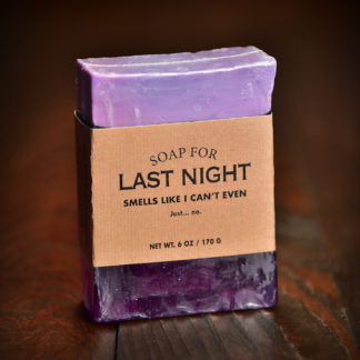 Whiskey River Last Night Soap
