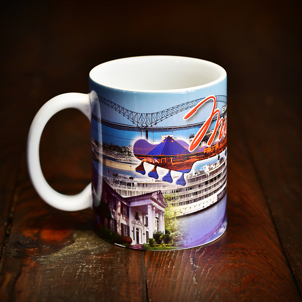 Elvis' Memphis Collage Mug