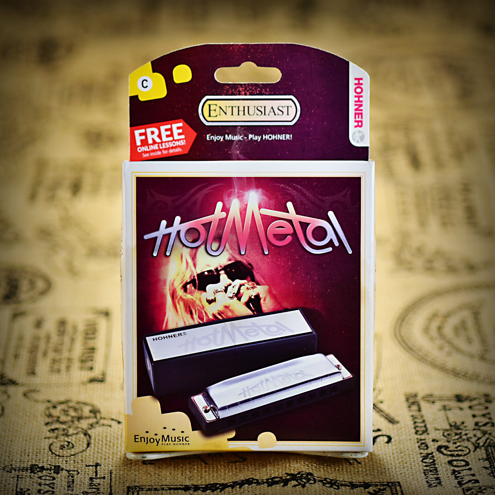 Hohner Hot Metal Harmonica, Key of C