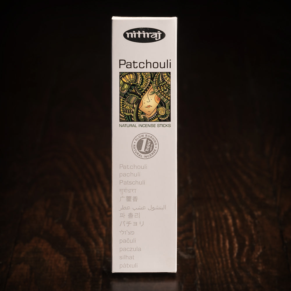 25g Nitiraj Incense, Patchouli