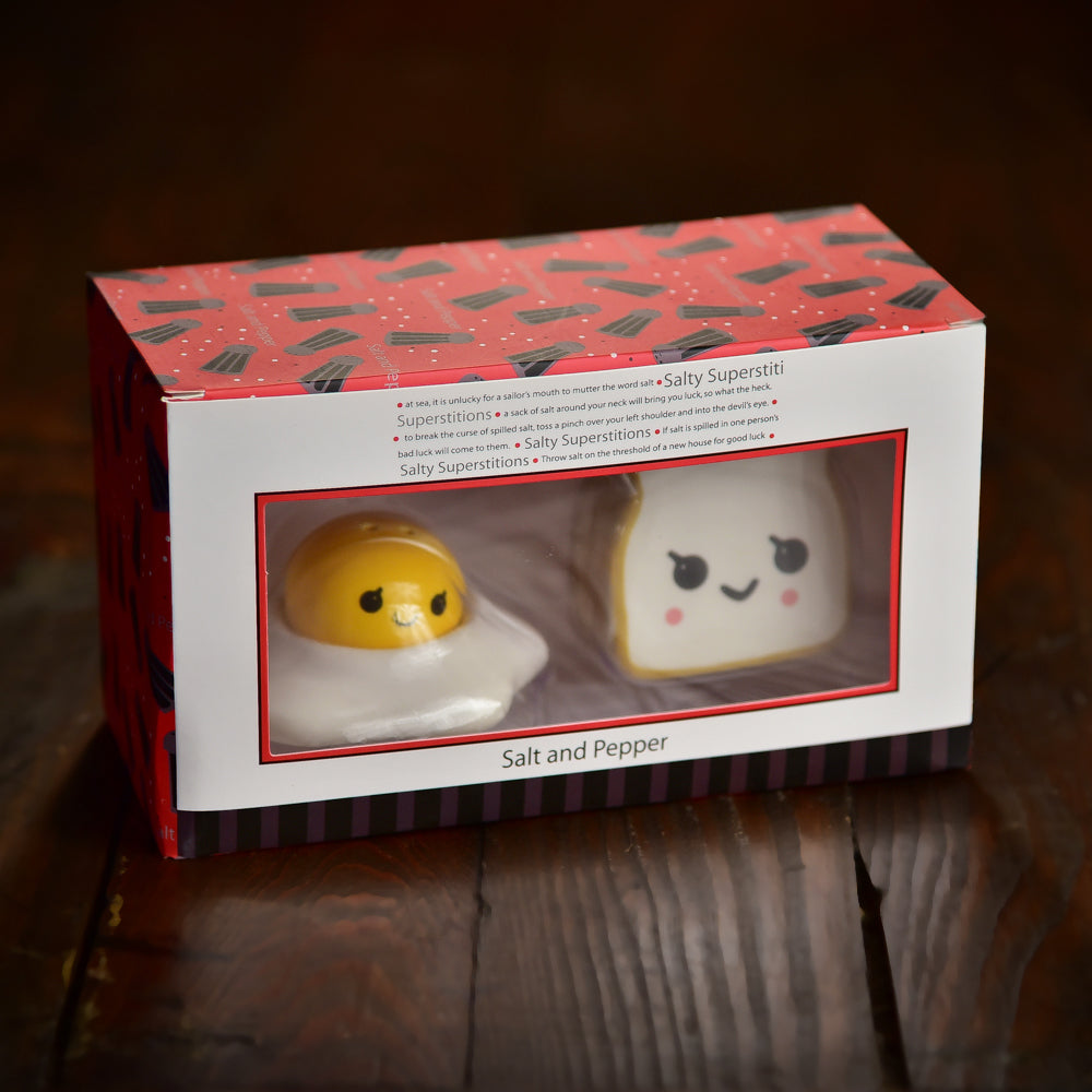 Egg & Toast Salt-n-Pepper Shaker