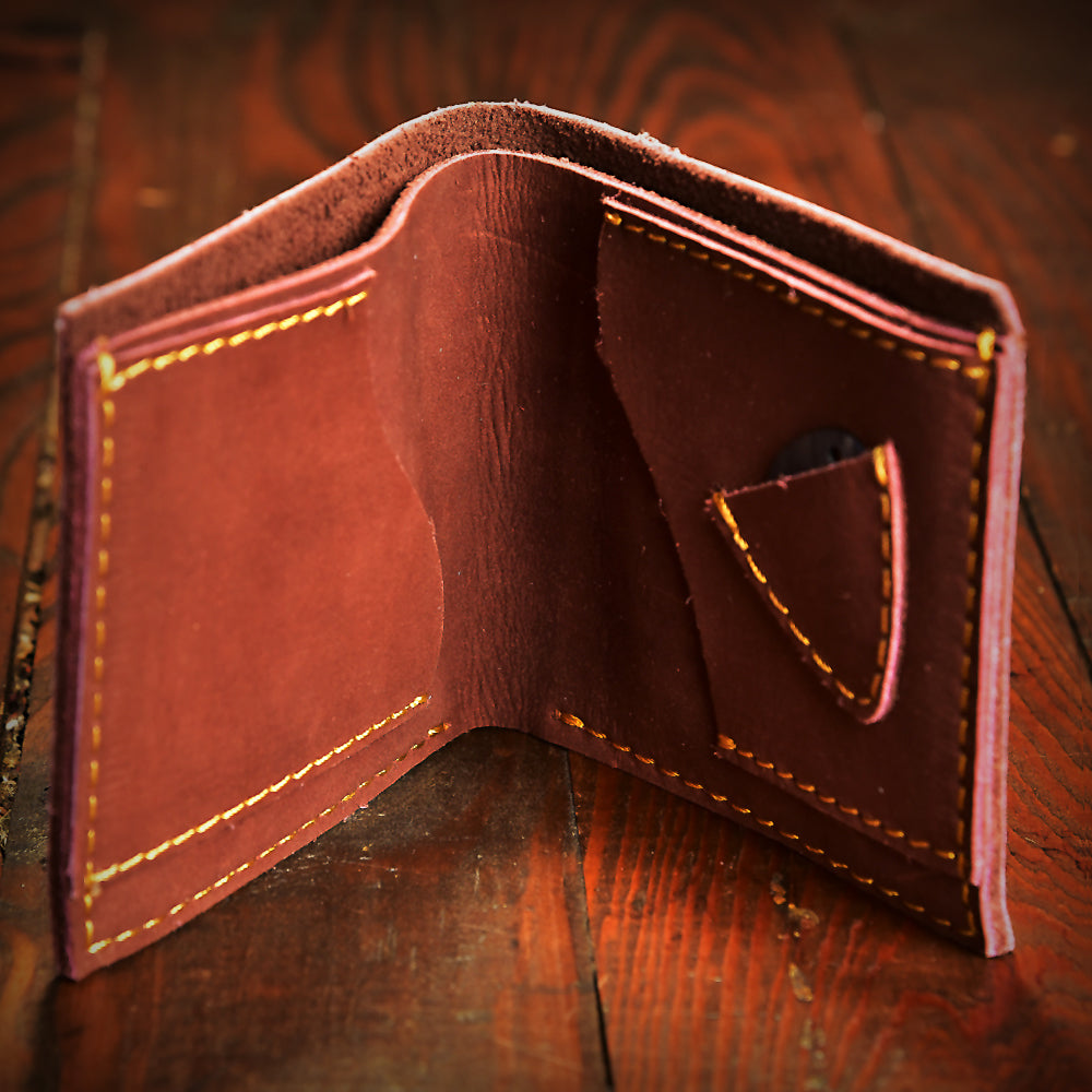 Red Single Electric Guitar Wallet