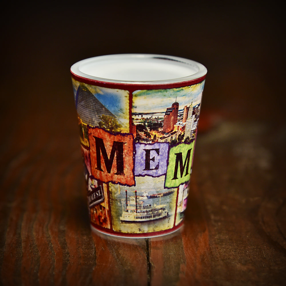 Memphis Photo Frames Shot Glass