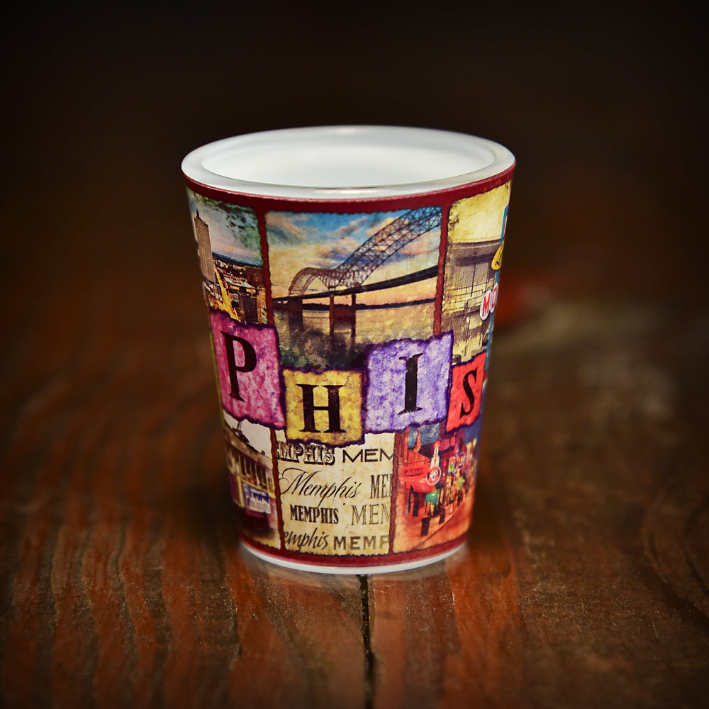 Memphis Photo Frames Shot Glass