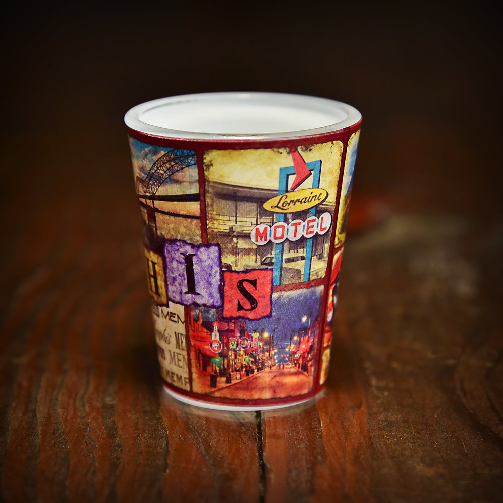 Memphis Photo Frames Shot Glass