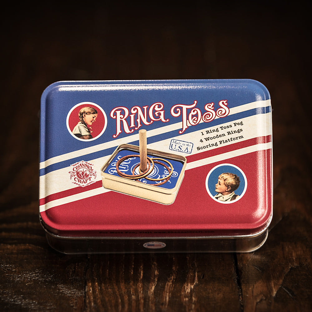 Ring Toss Toy Tin