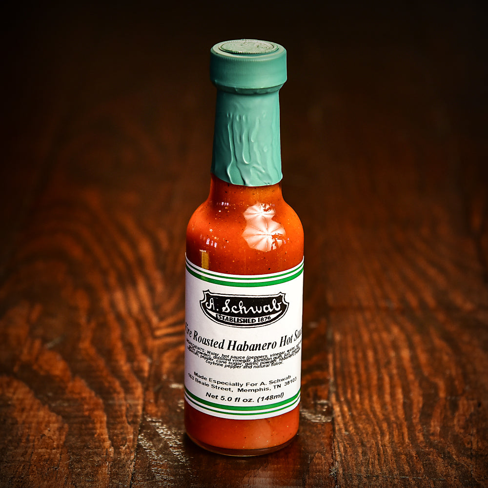 Fire Roasted Habanero Hot Sauce 5oz aschwab