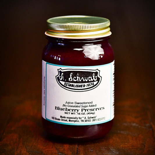 Blueberry Preserves, Juice Sweetened 16oz