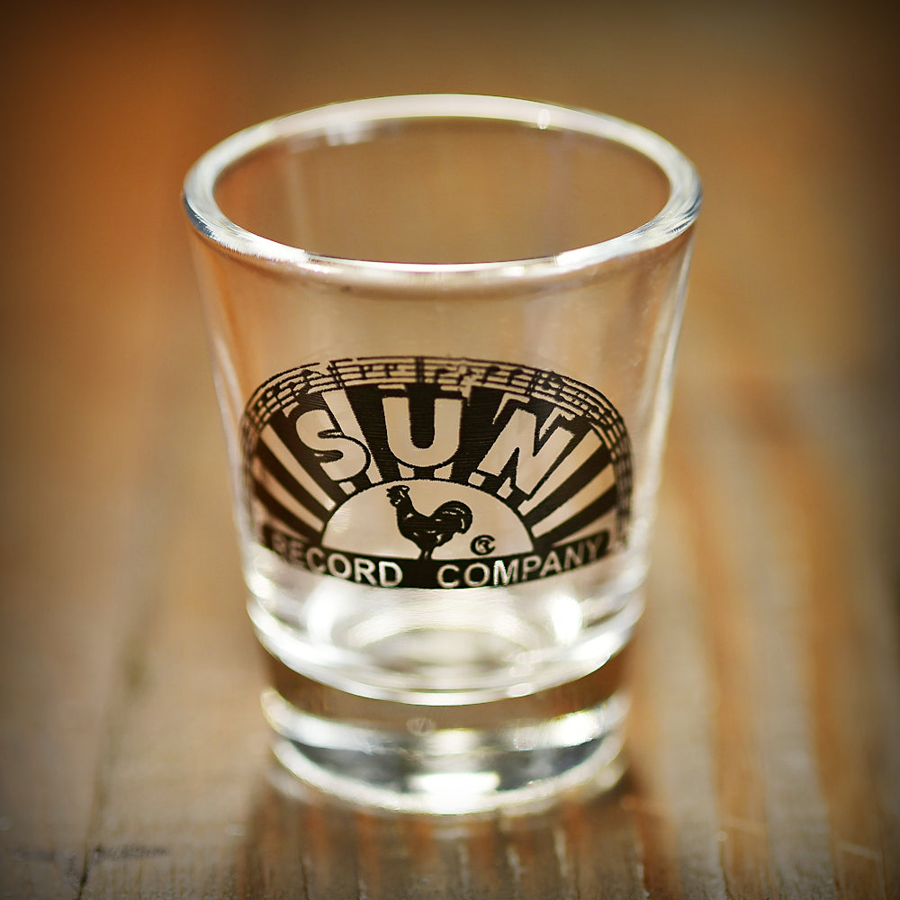 Sun Logo Shot Glass, Short