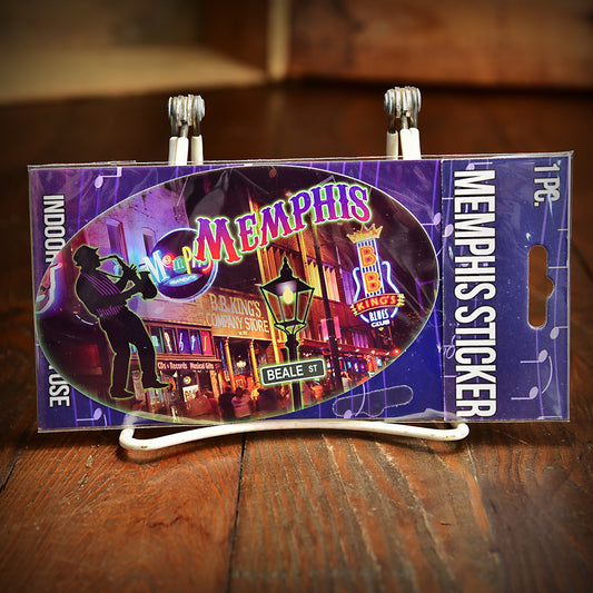 Memphis Beale St. Sticker