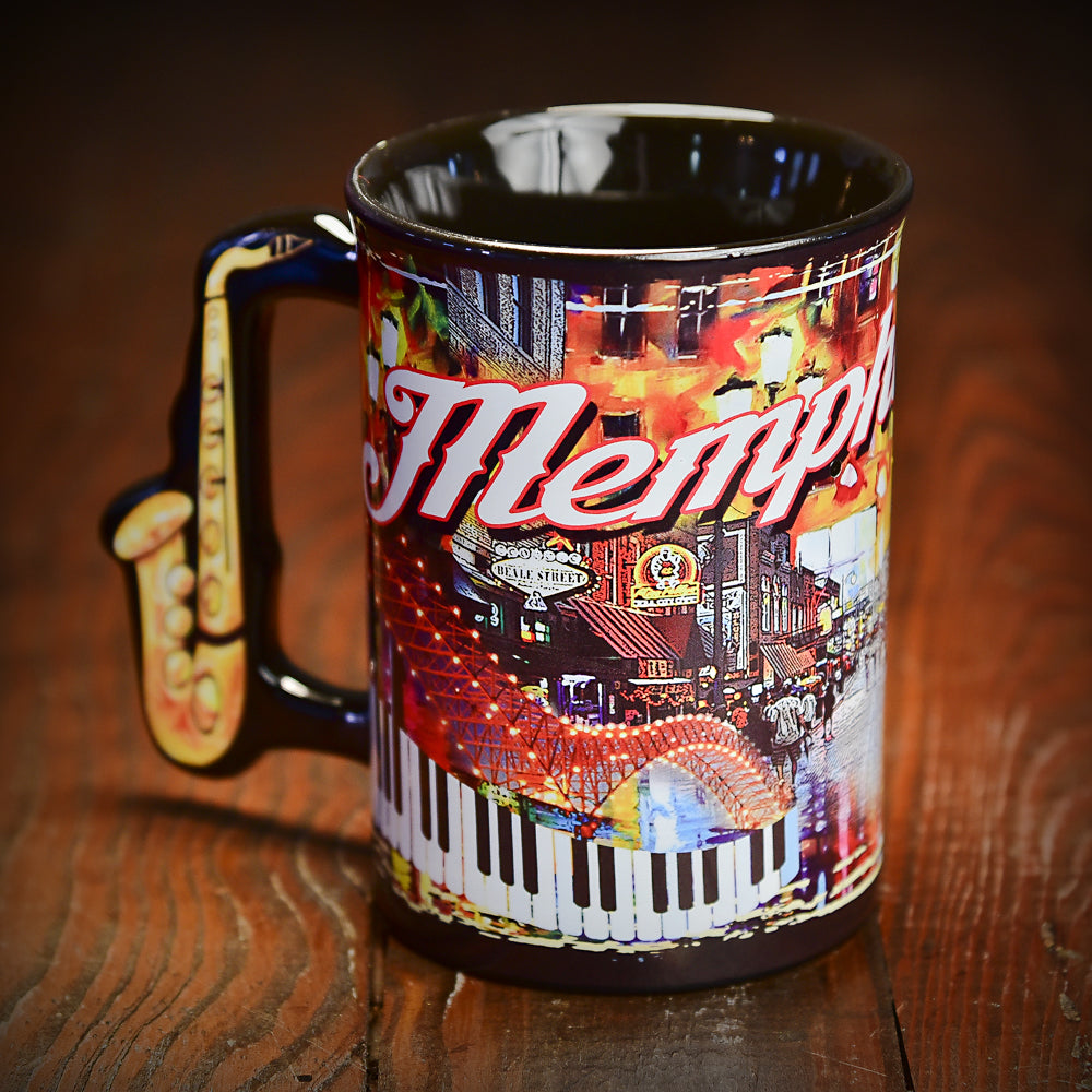 Memphis Piano/Saxophone Mug