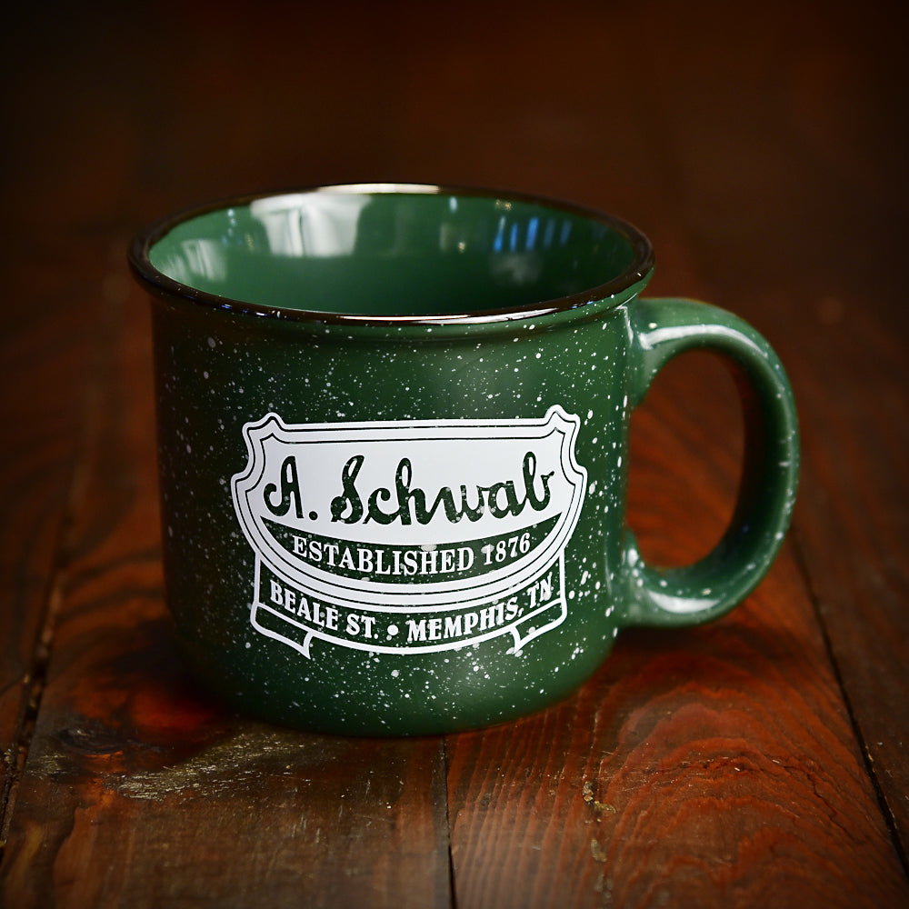 A. Schwab Campfire Mug, Green