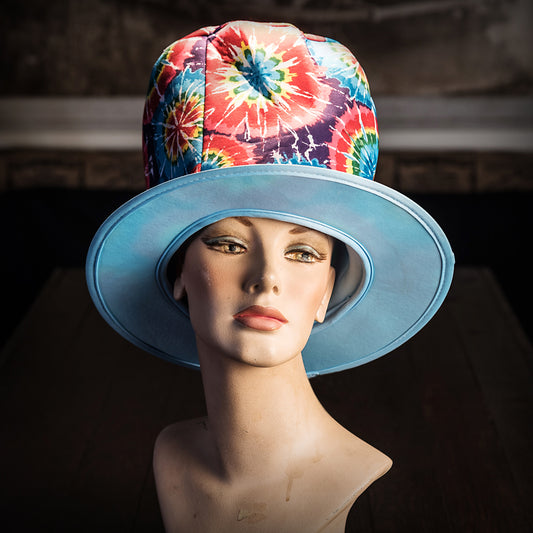 Tall Tie Dye Hat