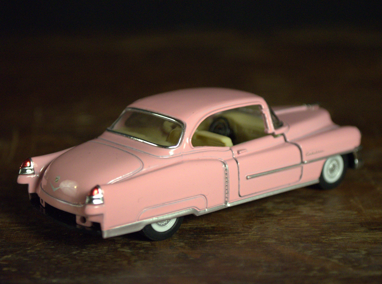 1953 Pink Cadillac Series 62 Die Cast 1/43 Scale