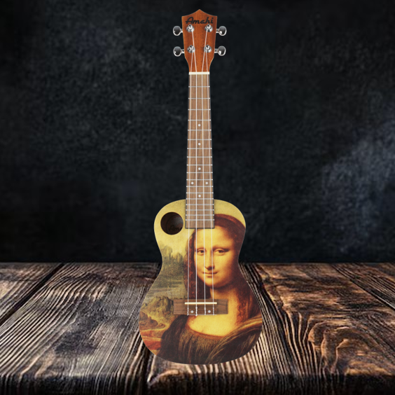 Amahi Ukuleles Masterpiece Series Mona Lisa