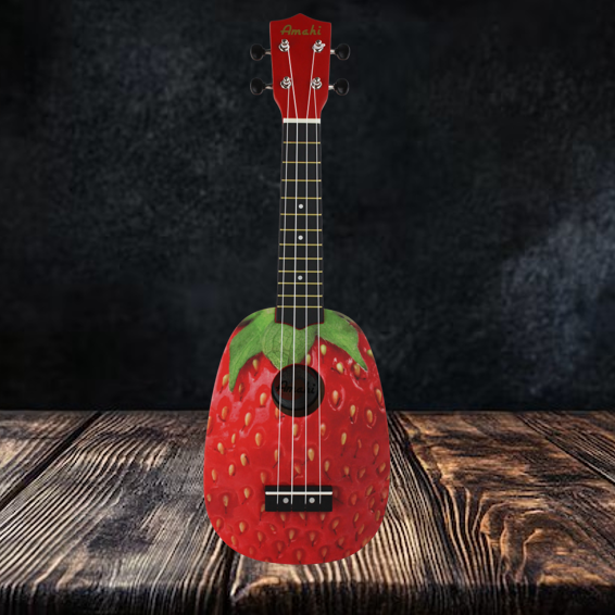 Amahi Ukuleles Tropical Series Strawberry