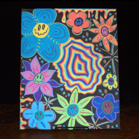 Happy Little Flowers - Local Art