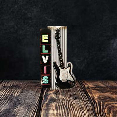 Elvis Corrugated Sign Magnet