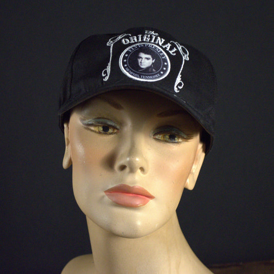 Elvis Black & White Hat