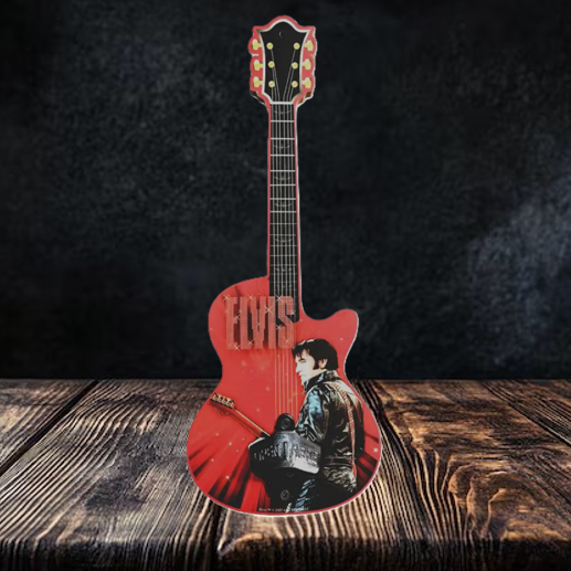 Elvis 15" Tall Guitar Bottle Opener 68'