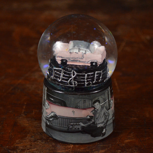 Elvis Car Snow Globe