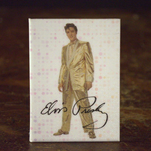 Elvis Gold Suit Magnet