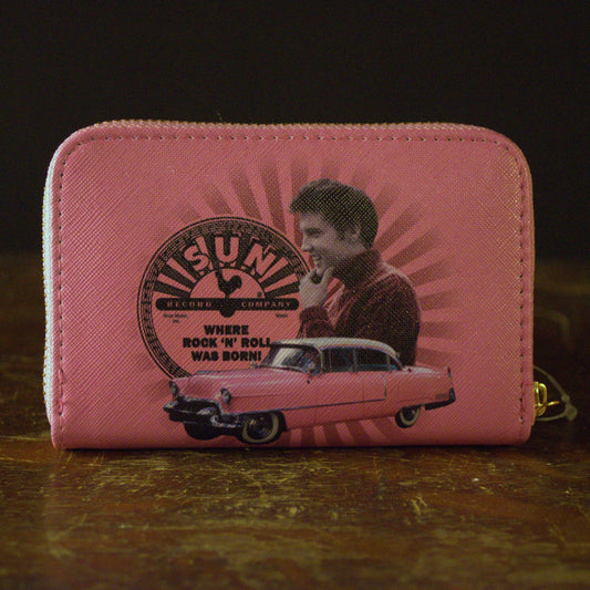 Pink Elvis Sun Studios Wallet