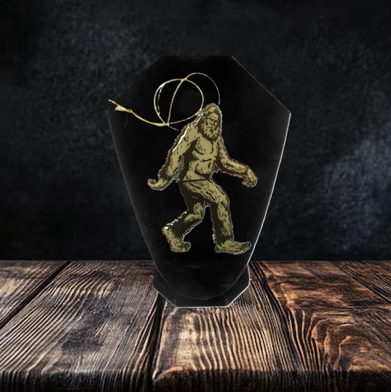 Bigfoot Swinging Legs Ornament