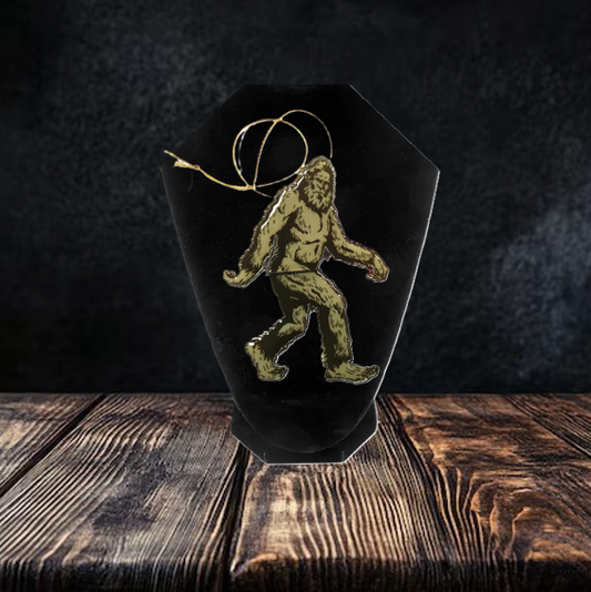 Bigfoot Swinging Legs Ornament