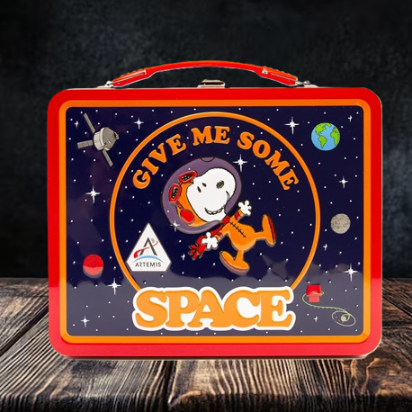 Snoopy in Space Tin Lunch Box